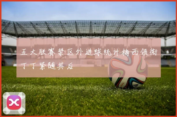 五大联赛禁区外进球统计梅西领衔丁丁紧随其后